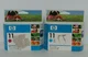 Genuine HP 11 Ink Cartridges 1 Cyan C4836A & 1 Magenta C4837A - New Sealed