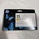 Genuine HP 72 Yellow Ink C9373A T790  T610 T2300 T1120 T1200 T1300  (130ML)