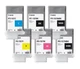 6 x Original Ink Canon iPF670 iPF680 iPF685 iPF770 / PFI-107 each 90ml Cartridge