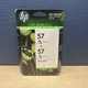 HP 57 Twin Pack Tri-color Ink Cartridges OEM Deskjet Warranty Exp 8/2011
