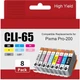 8 Pack Compatible For Canon CLI-65 Color Ink for PIXMA Pro-200 Printer #4215C007