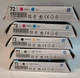 *Sealed*Set*5HP 2021 OEM 72 Design Jet T610 T1100*2-C9380A, 2-C9383A, 1-C9384A *