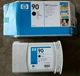 Opened Genuine HP 90 C5058A Black Ink Cartridge 400ml Large Capacity Exp 10/2013