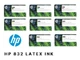Original Ink HP LATEX 700 700W / No. 832 4UV75A -4UV82A 1000ml INK Cartridges