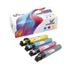 Ricoh Compatible Toner Cartridge for 841751 841752 841753 841754 4 Pack