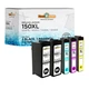 5PK for Lexmark 150XL High Yield for Lexmark Pro 715 915 Pro715 Pro915