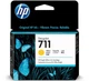 Genuine HP 711 DesignJet CZ 132A Yellow 1pc 29ml 12/23