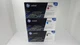 Set 3 - HP (501A - 502A) Q6470A Q6471A Q6473A K/Y/M Toner Cartridge