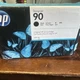 GENUINE HP #90 400ml BLACK CARTRIDGE C5058A DESIGNJET 4000 4500 NEW SEALED