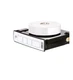 Zebra 10015355K 1"&times;11" Adult Z-Band UltraSoft Wristband Cartridge 175 White Band