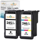 2PK PG245XL CL246XL Black & Color Ink Cartridges for Canon PIXMA MG3020 