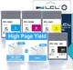 GENUINE LCL 130ml Ink Cartridges Replacement Canon PFI102 PFI-102 BK M Y X4 LOT