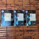 LOT 3 Genuine HP 11 Ink Cyan, Magenta, Yellow C4836A C4837A C4838A  JAN-FEB 2015